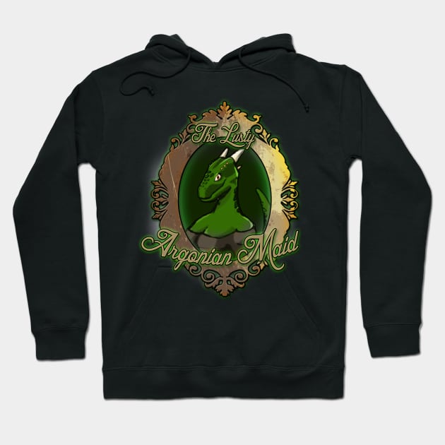 The Lusty Argonian Maid Hoodie by Steampunkd